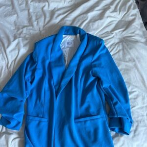 Vibrant Blue Blazer